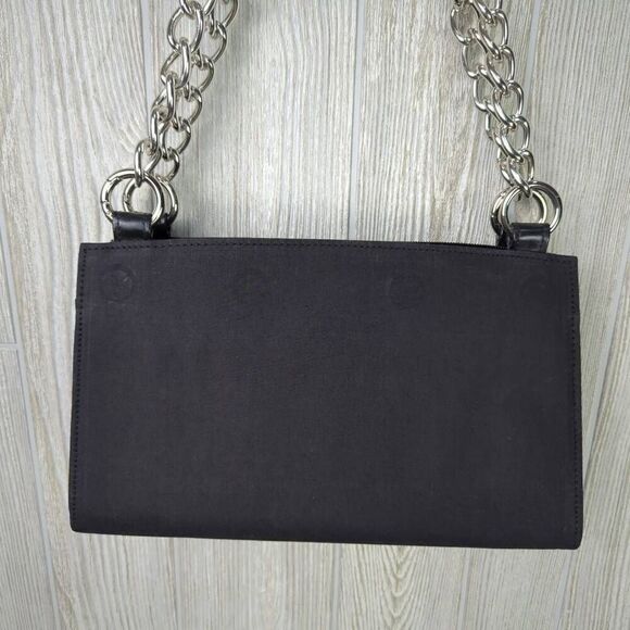 Miche Classic Black Women’s Shoulder Bag Purse With Metal Chain Strap - Picture 4 of 12